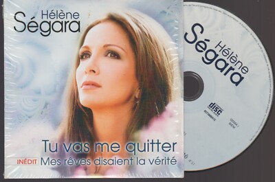Helene Segara Du wirst mich verlassen CD Single Cardsleeve Kartontasche