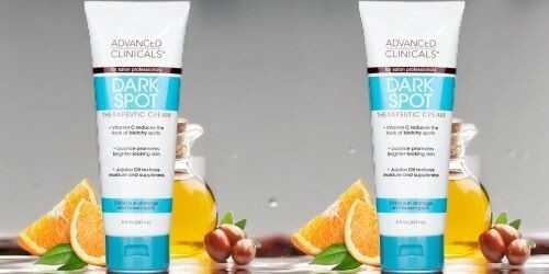 Advanced Clinicals Dark Spot Vitamin C Licorice Jojoba Oil Cream 8 Fl