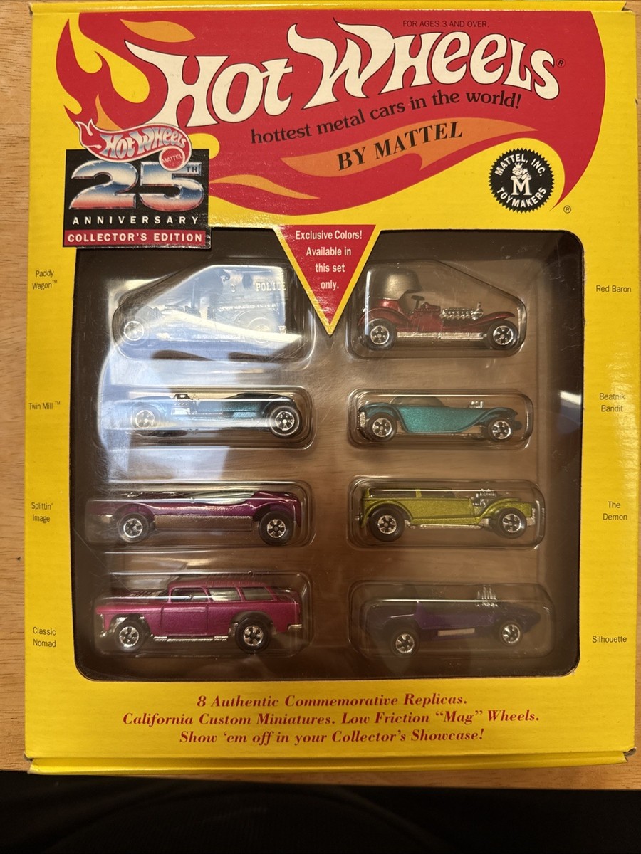 Hot Wheels 25th Anniversary (1993) Collector's Edition 1/64 8
