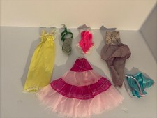 Lot of 6 Vintage Barbie Clothes