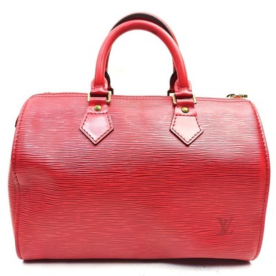 NO TARIFF Louis Vuitton LV Hand Bag Speedy 25 Reds Epi 3291300