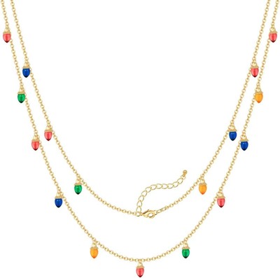 LILIE&WHITE Christmas Necklace For Women With Candy Tree XL20975A 