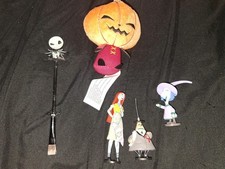Disney The Nightmare Before Christmas Toy plush Figures Makeup Brush lot