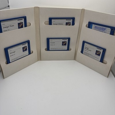 Commodore Amiga Operation System OS (5 Disketten)  3.0 Vintage Rar