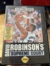 Sega Genesis Game - David Robinson's Supreme Court