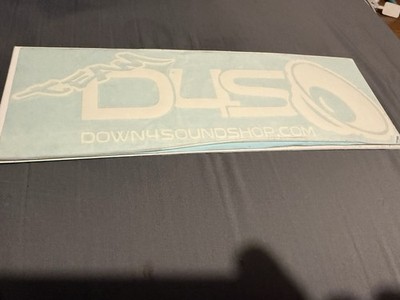 D4S Down4Sound Vinyl Sticker Decal