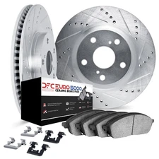 Dynamic Friction 7612-42014 Disc Brake Kit For 12-18 Jeep Wrangler Wrangler JK