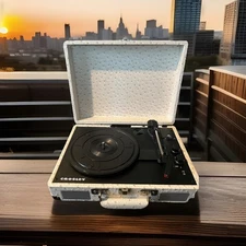 Crosley Cruiser Plus Portable Turntable-CR8005F-WO - Wireless Play Option NOB