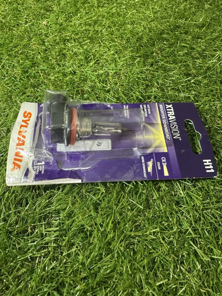 Sylvania H11 XtraVision Halogen Headlight Bulb – New, Damaged Package - Image 2 of 4