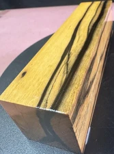 Black and White Ebony  Wood turning  blank, knife scales,wood turning,#BWE08109