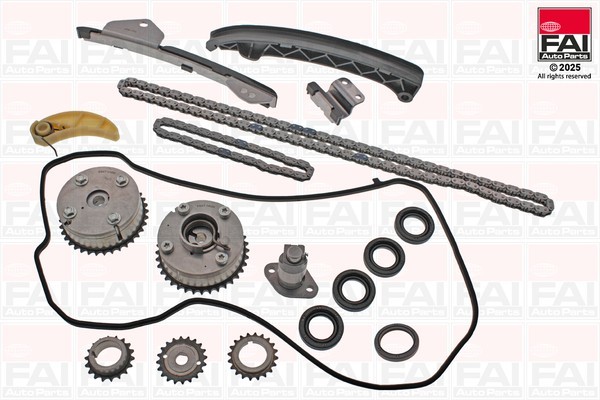 TOYOTA 2.0 VVT-i PETROL TIMING CHAIN KIT AVENSIS RAV 4 ENGINE 3ZR-FE