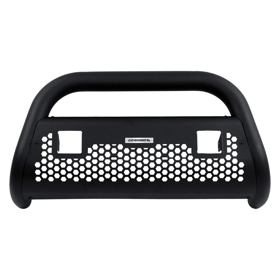 For Dodge Ram 3500 06-09 3" Rhino Charger RC2 LR Black Bull Bar w Skid Plate Foto 2 de 4