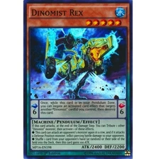 Yugioh - Dinomist Rex (Super Rare) (1st Edition) - MP16-EN198 P