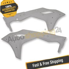 Cycra 1CYC-1868-42 White Powerflow Radiator Shrouds for 17-20 Kawasaki KX250F