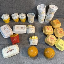 VTG McDonalds 1988 Changeables Food Transformer Dino Happy Meal Toys Lot of 21