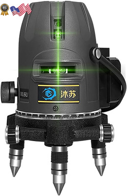 (Outdoor Super Bright) 5 Lines Laser Level 360 Self Leveling Precision Cross Lin