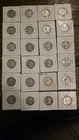 24 90% Silver Quarters. 23 Washington And One Barber.