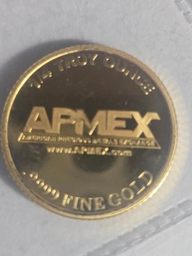 Apmex 1/4 oz gold coin in orginal sealed package