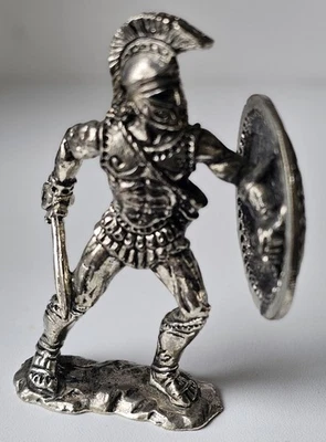 Tin Spartan/Hoplite Soldier. Athens. 4c. BC. Greece 1:18 (85 mm) Scale Warrior - Image 1 of 4