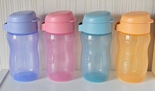 Tupperware Eco Easy II Trinkflasche Ökoflasche 310 ml blau rosa orange flieder