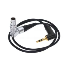 3.5 audio plug to 0B 9pin male plug Tentacle Sync RED Komodo Timecode cable 2'