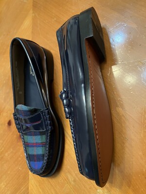 GH BASS - 7.5 D US NAVY WEEJUNS LOAFERS | eBay