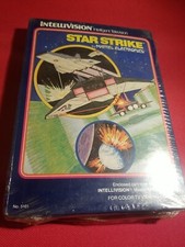 Star Strike no 5161 Intellivision game Mattel 1981 sealed in originl box VINTAGE
