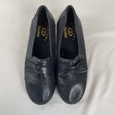 Dexter 10.5 NWOT black‎ leather padded insole comfy tassel loafers Dexter | Shoes | Mens Dexter Comfort Black Shoes Size 5 New  main image 2