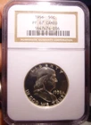 1956 Proof Cameo Franklin Half Dollar Type 2 NGC PF67 Cameo