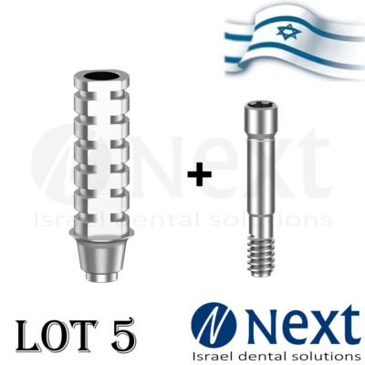 Lotx5 Straight Temporary Abutment Neo GM Dent Grand Morse Straumann Fit Non Hex
