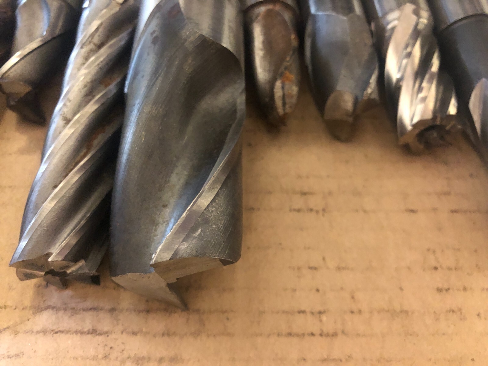 12 x Engineering/ Milling Cutters Threaded Shank End Mill Imperial