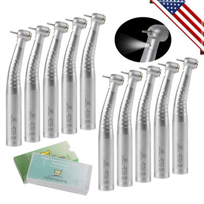 10X Dental Fiber Optic LED Standard Head Handpiece fit KAV MULTIflex Coupler USA