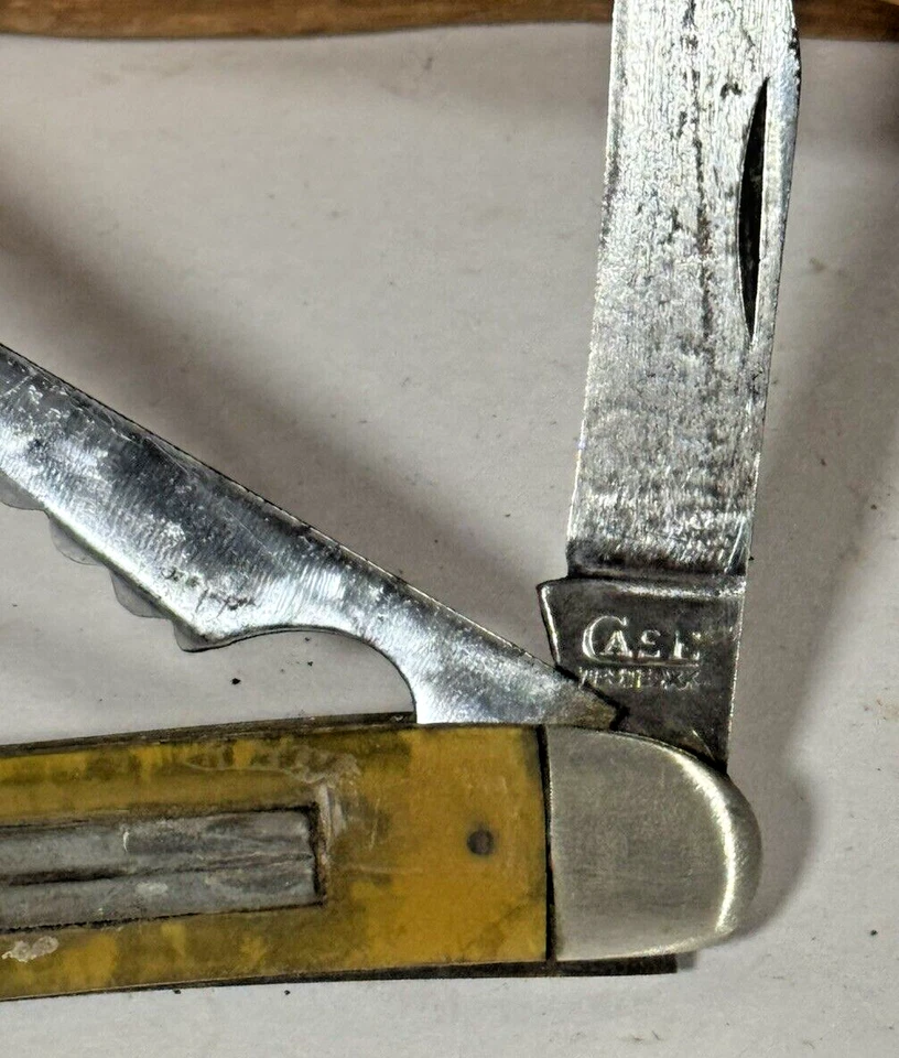 Cuchillo de Pesca Estuche Probado XX 1920 - 1940 Raro Foto 2 de 4