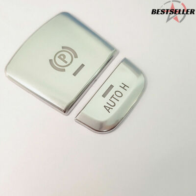 &+ Electronic Handbrake AUTO H Button Cover for BMW 5' G30 6' GT X3 X4 ...