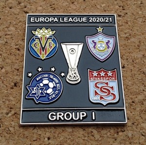 2020/21 Europa League Group I Pin/Badge [Villarreal ...