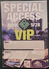 Detroit Electronic Music Festival 2001 Techno VIP Pass Mouvement Kevin Saunderson
