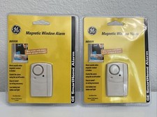 Window Alarm Indoor GE Magnetic Lot of 2 52597 SmartHome - Brand New Sealed