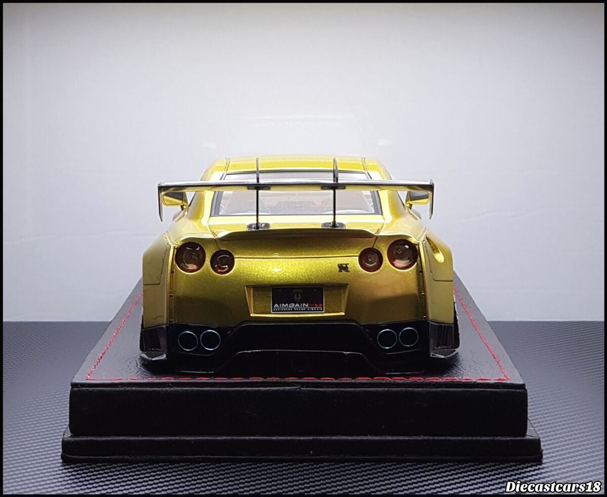 1/18 Aimgain Super A Nissan GTR R35 Gold Edition Super Rare 1/18 Aimgain Super A Nissan GTR R35 Gold Edition Super Rare