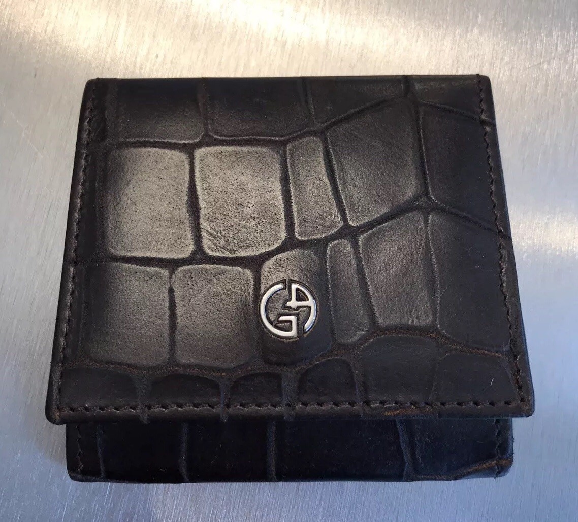 Giorgio Armani Mini-Wallet/ Purse for Bills and Coins | eBay