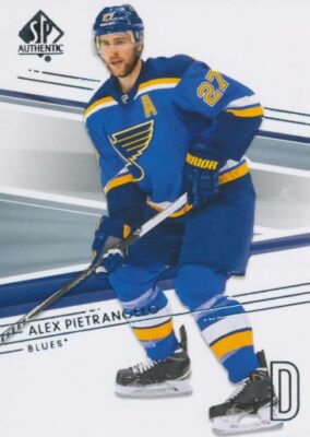 2014-15 SP Authentic #128 ALEX PIETRANGELO - St. Louis Blues
