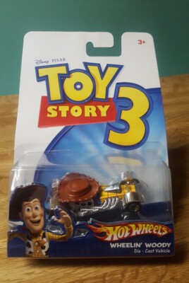 Hot Wheels Disney Toy Story 3 Character Diecast Cars Wheelin Woody