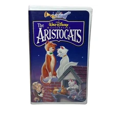 Walt Disney Aristocats VHS Masterpiece Collection Clamshell #2529