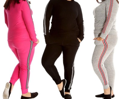 stripe tracksuit womens