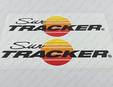 SUN TRACKER BOAT LOGO DECALS STICKERS Set of 2 42" LONG
