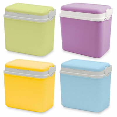 10L bunte Camping Kühlbox Strand Picknick Reise Thermo Kühlbox 1 Eisbeutel