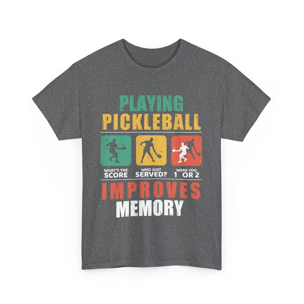 Pickleball Player Shirt, Playing Pickleball Improves Memory Pickleball Shirt Pickleball Player Shirt, Playing Pickleball Improves Memory Pickleball Shirt