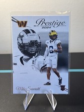2024 Prestige Mike Sainristil ROOKIE #337 Washington Commanders RC