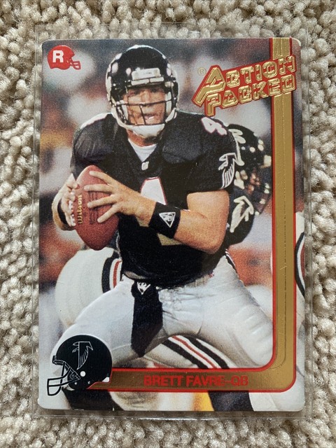 1991 Action Packed Rookie Update Brett Favre Atlanta Falcons 21 