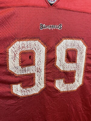 Vintage Reebok NFL Tampa Bay Buccaneers Warren Sapp #99