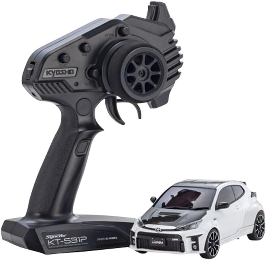Kyosho MINI-Z AWD MA020 TOYOTA GRMN Yaris Rally Package Белый Готовый комплект 32648PW 58290₽